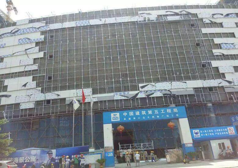 海口遠(yuǎn)大購(gòu)物中心電纜橋架進(jìn)場(chǎng)